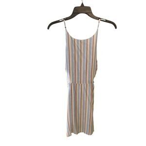 NWOT THML Striped Summer Dress Skyy Blue Casual Cotton Small